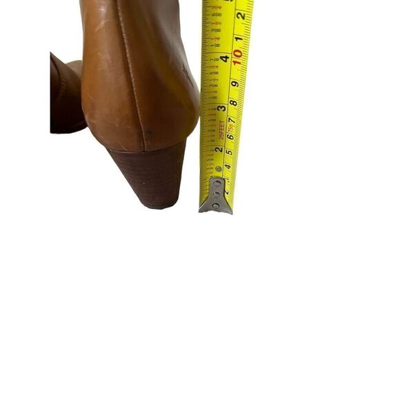 Frye Jennifer Belted Bootie 6.5 Brown Leather - Picture 8 of 13